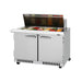 Turbo Air PST-48-18-FB-N 48 1/4" PRO Series Mega Top Sandwich/Salad Prep Table w/ Refrigerated Base - Donut-Equipment.com
