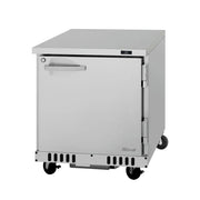 Turbo Air PUR-28-FB-N 27 1/2" W Undercounter Refrigerator w/ 1 Section Front Breathing - Donut-Equipment.com