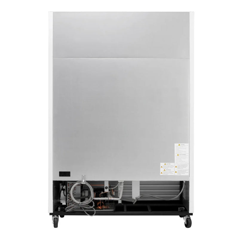 Turbo Air TGM-48R-N 56" Series Two Section Glass Door Merchandiser - (2) Sliding Doors, White, 115v - Donut-Equipment.com