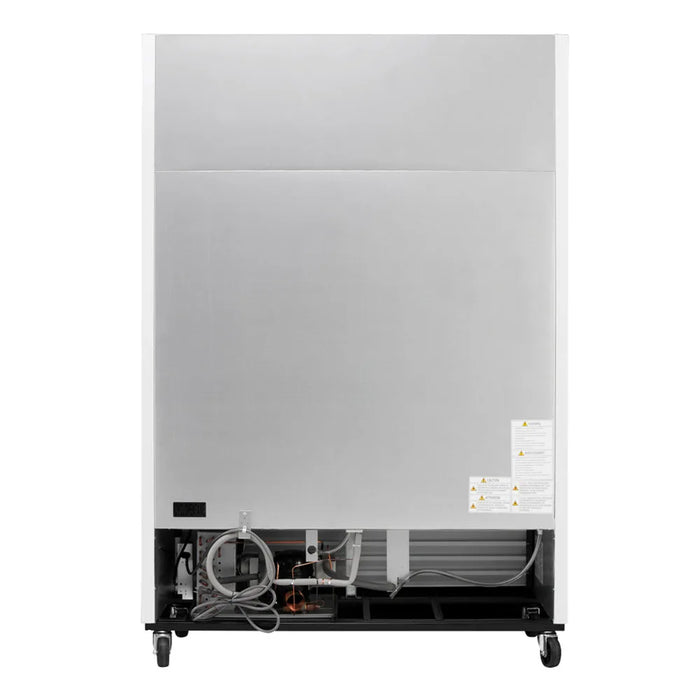 Turbo Air TGM-48R-N 56" Series Two Section Glass Door Merchandiser - (2) Sliding Doors, White, 115v - Donut-Equipment.com