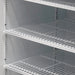 Turbo Air TGM-48RB-N 56" Series Two Section Glass Door Merchandiser - (2) Sliding Doors, Black, 115v - Donut-Equipment.com