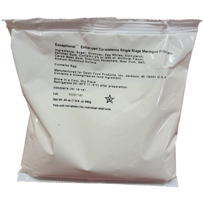 Dawn Meringue Mix 1 lb 8 oz - Donut-Equipment.com