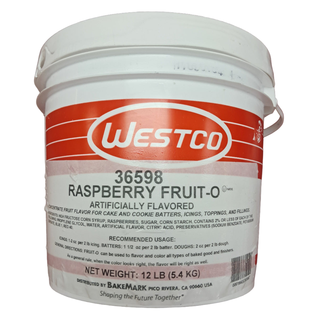 Westco Raspberry Fruit-O Concentrate Icing Fruit | Donut-Equipment.com