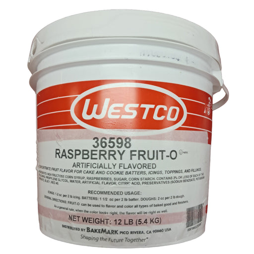 Westco Raspberry Fruit-O Concentrate Icing Fruit - Donut-Equipment.com