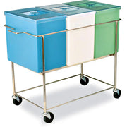 Faribo 444-3 Frame & 4 #519 Casters ONLY, 33-1/2"L x 16-1/2"W x 24"H - Donut-Equipment.com