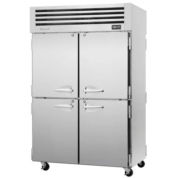 Turbo Air PRO-50-4R-PT-N Pro Series 52" Solid Half Door Pass-Through Refrigerator - Donut-Equipment.com