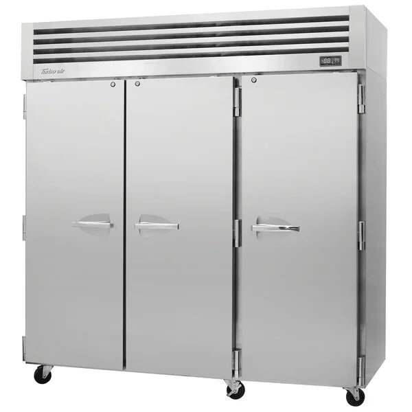 Turbo Air PRO-77R-N 78" Premiere Pro Series Solid Door Reach in Refrigerator - Donut-Equipment.com