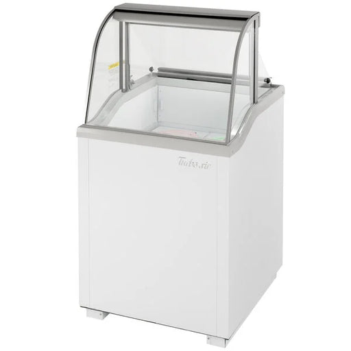Turbo Air TIDC-26W-N 26" Stand Alone Ice Cream Freezer w/ 4 Tub Capacity - White, 115v - Donut-Equipment.com