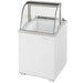 Turbo Air TIDC-26W-N 26" Stand Alone Ice Cream Freezer w/ 4 Tub Capacity - White, 115v - Donut-Equipment.com