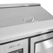 Turbo Air JST-36-N 36" 1 Door Side Mount Compressor Refrigerated Sandwich Prep Table - Donut-Equipment.com