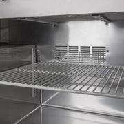 Turbo Air JST-36-N 36" 1 Door Side Mount Compressor Refrigerated Sandwich Prep Table - Donut-Equipment.com