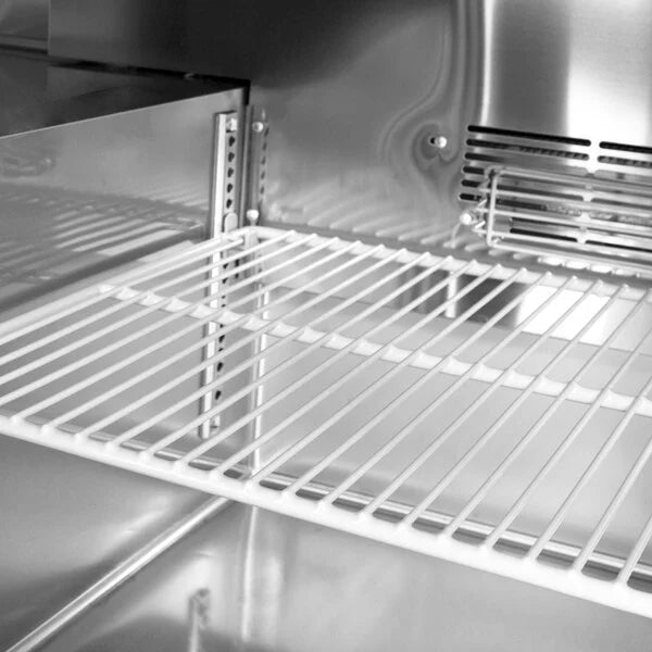 Turbo Air JST-60-N 60" 2 Door Side Mount Compressor Refrigerated Sandwich Prep Table - Donut-Equipment.com