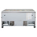 Turbo Air TST-72SD-30-N-GL 72" 3 Door Mega Top Hinged Glass Lid Refrigerated Sandwich Prep Table - Donut-Equipment.com