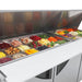 Turbo Air TST-72SD-30-N 73" Super Deluxe 3 Door Mega Top Refrigerated Sandwich Prep Table - Donut-Equipment.com