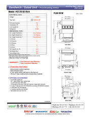 Turbo Air PST-28-D2-FB-N 27 1/2" PRO Series Sandwich/Salad Prep Table w/ Refrigerated Base - Donut-Equipment.com