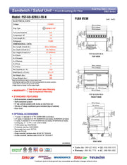 Turbo Air PST-60-D2R(L)-FB-N" PRO Series Sandwich/Salad Prep Table w/ Refrigerated Base - Donut-Equipment.com