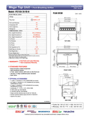 Turbo Air PST-60-24-FB-N 60 1/4" PRO Series Mega Top Sandwich/Salad Prep Table w/ Refrigerated Base - Donut-Equipment.com