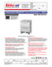Turbo Air PUR-28-D2-FB-N 27 1/2" W Undercounter Refrigerator w/ 1 Section & 2 Drawers, Front Breathing - Donut-Equipment.com