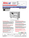 Turbo Air TUF-48SD-D2-N 48 1/4" W Undercounter Freezer w/ 2 Sections, 1 Door & 2 Drawers - Donut-Equipment.com