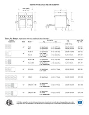 Comstock-Castle FK43-18 36" Gas Restaurant Range, 2 Open Burners, 18" Griddle, Cabinet Base, Stainless Steel Front, 80,000 BTU - Donut-Equipment.com