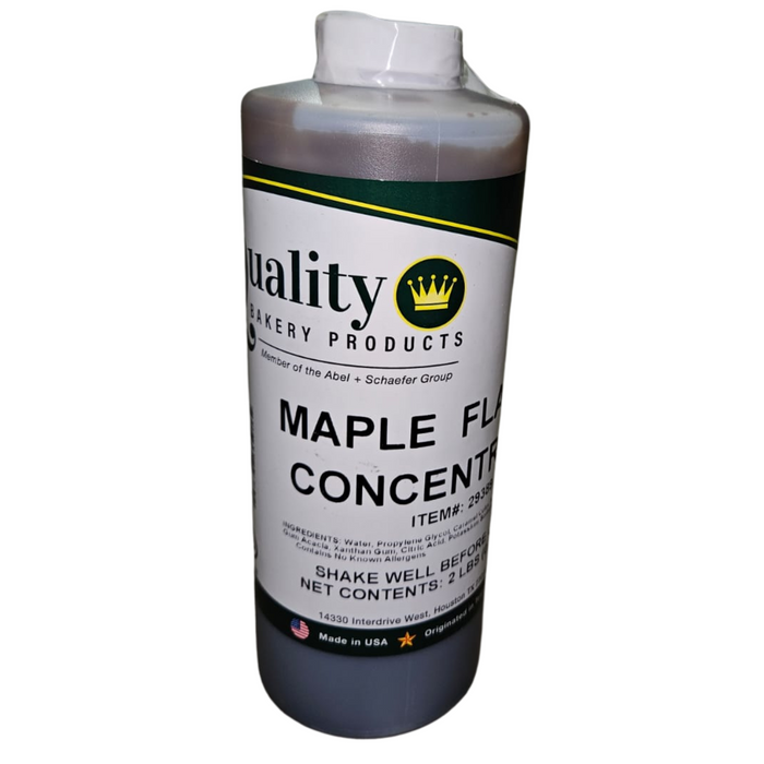 Premium Maple Flavoring for Icings, Glaze, Desserts 1 Quart