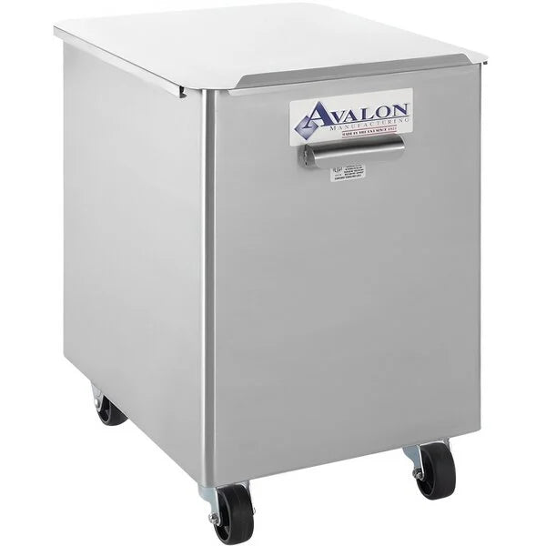 Avalon 20 Gallon Stainless Steel Shortening Bin (ASB) - Donut-Equipment.com