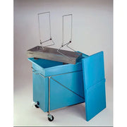 Faribo 455-7 Stainless Tray & 2 Handles ONLY, 27"L x 13"W x 3"H - Donut-Equipment.com