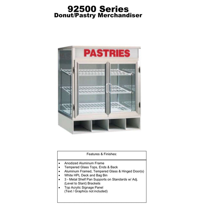 92531 Series Donut / Pastry Merchandiser