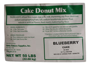 Blueberry Cake Donut Mix-35# Bakery Wholesalers