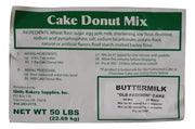 Buttermilk "Old Fashioned" Style Cake Donut Mix Bakery Wholesalers