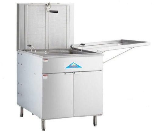 Comstock-Castle CC-GDF30 30" Gas Floor Model Donut Fryer, 24" x 24" Fry Pot, 150–210 lb. Fat Capacity, Thermostatic Controls, Stainless Steel Front, 120,000 BTU - Donut-Equipment.com