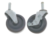 Faribo 533 2-1/2" Caster-Swivel, Stem ONLY - Donut-Equipment.com