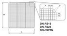 GSW USA DN-FS19 Stainless Steel Donut Frying Screens 19"W x 19"L - Donut-Equipment.com
