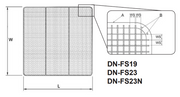 GSW USA DN-FS23 Stainless Steel Donut Frying Screen 23"W x 23"L - Donut-Equipment.com