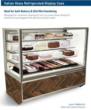Federal Industries (ITR6034-B18) 52"(H)- 60" Full Service Case w/Straight Glass (Refrigerated) 120V - Donut-Equipment.com