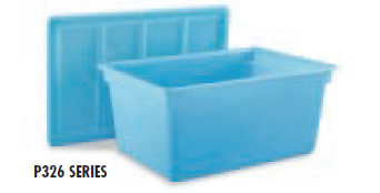 Faribo P439 W/C Food Box with Cover, 23"L x 19"W x 4"H, 5 Gallon - Donut-Equipment.com