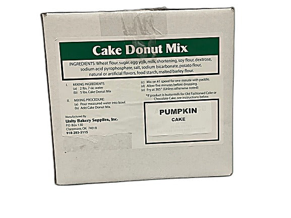Pumpkin Spice Cake Donut Mix 35# box for orders under 200 pounds ...