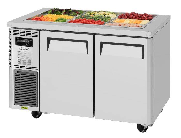 Turbo Air JBT-48-N 47" Stainless Steel Refrigerated Buffet Display Table - Donut-Equipment.com