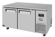 Turbo Air JUF-67D-N J Series 67" Extra Deep Undercounter Freezer w/ 2 Drawers & Side Mounted Compressor - Donut-Equipment.com