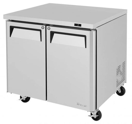 Turbo Air MUF-36-N 36 1/4" W Undercounter Freezer w/ 1 Section & 2 Solid Doors - Donut-Equipment.com