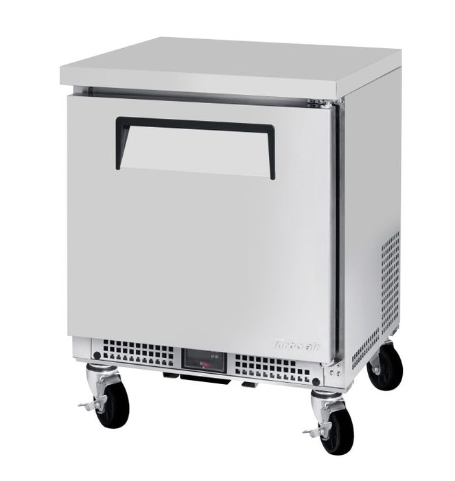 Turbo Air MUR-24S-N6 M3 Series 24" Shallow Depth Undercounter Refrigerator w/ 1 Section & Solid Door - Donut-Equipment.com