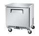 Turbo Air MUR-27S-N6 M3 Series 27" Shallow Depth Undercounter Refrigerator w/ 1 Section & Solid Door - Donut-Equipment.com
