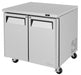 Turbo Air MUR-36-N6 36 1/4" W Undercounter Refrigerator w/ 1 Section, 2 Solid Doors & Hydrocarbon Refrigerant - Donut-Equipment.com