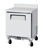 Turbo Air MWR-24S-N6 M3 Series 24" Shallow Depth Undercounter Worktop Refrigerator w/ (1) Section, 1 Solid Door - Donut-Equipment.com