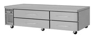 Turbo Air PRCBE-96R-N 96" PRO Series Chef Base w/ (4) Drawers - 115v - Donut-Equipment.com
