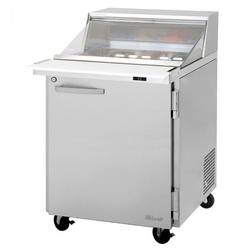 Turbo Air PST-28-12-N-CL 27 1/2" PRO Series Mega Top Sandwich/Salad Prep Table w/ Refrigerated Base - Donut-Equipment.com