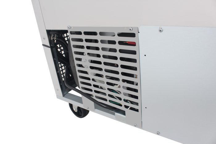 Turbo Air PST-48-18-N 48 1/4" PRO Series Mega Top Sandwich/Salad Prep Table w/ Refrigerated Base - Donut-Equipment.com