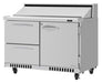 Turbo Air PST-48-D2R(L)-FB-N 27 1/2" PRO Series Sandwich/Salad Prep Table w/ Refrigerated Base - Donut-Equipment.com