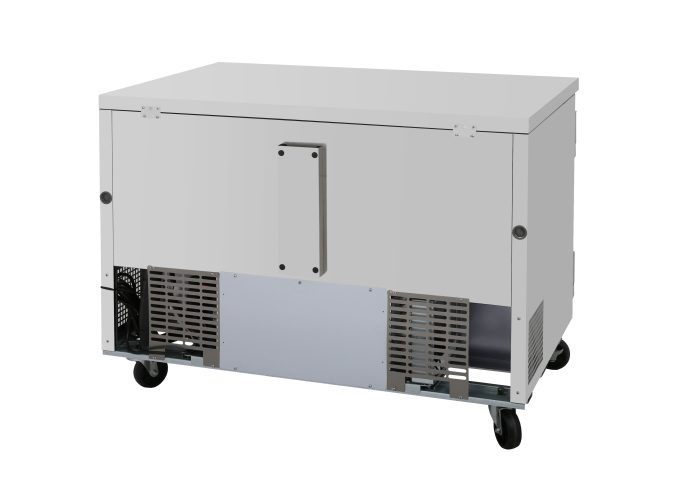 Turbo Air PUR-48-N 48 1/4" W Undercounter Refrigerator w/ 2 Sections & 2 Doors - Donut-Equipment.com