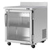 Turbo Air PWR-28-G-N 27 1/2" Worktop Refrigerator w/ (1) Section, 1 Glass Door - Donut-Equipment.com